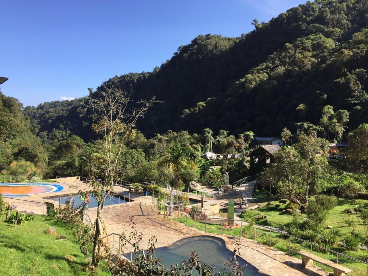 Hotel Termales San Vicente 산타 로사 데 카발 외부 사진